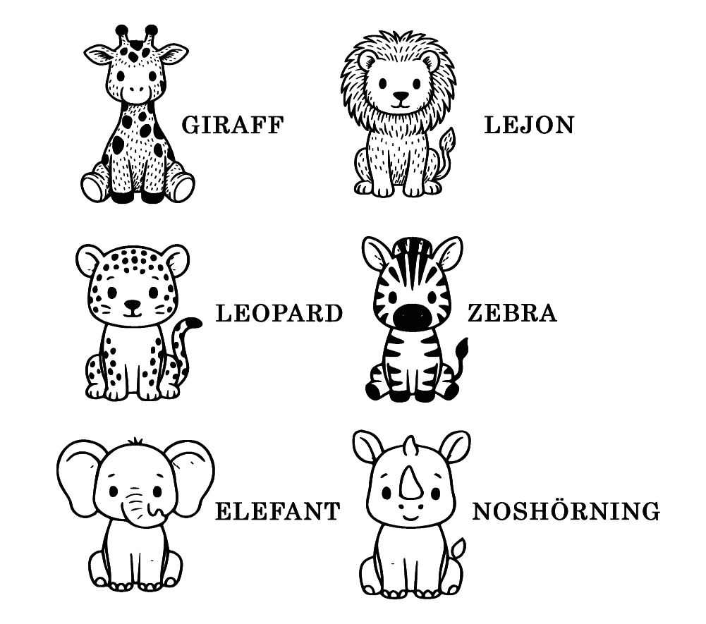 Led-lampa - Valfritt djur - Bild 4