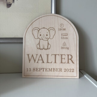 Födelsetavla Valv - Djur