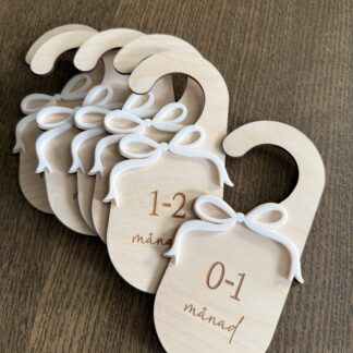 Garderobsuppdelare - Rosett