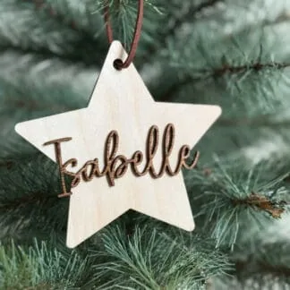 Hänge - Stjärna 3D-namn