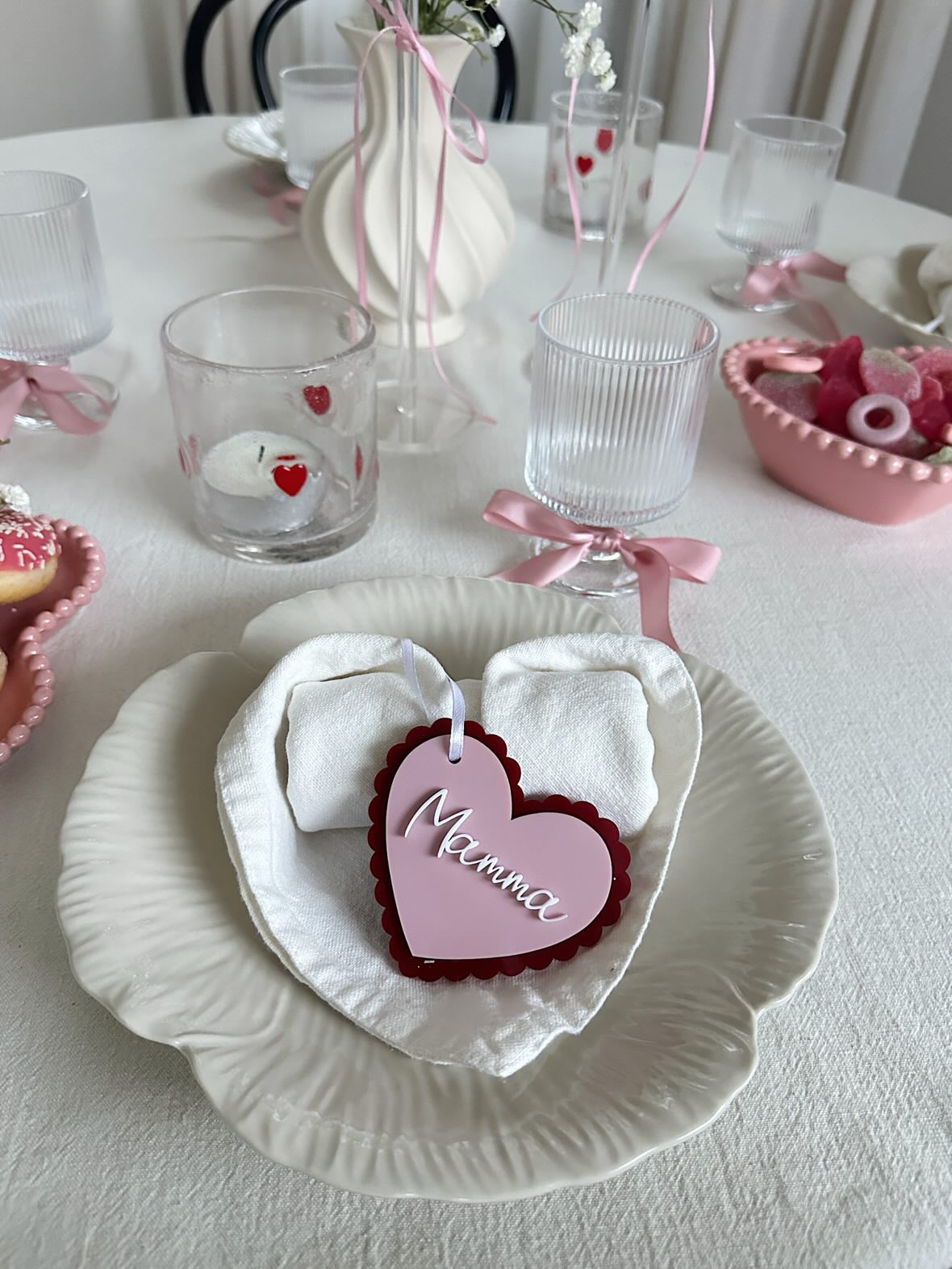 Hjärta dubbel  -  3D-namn - Bild 5