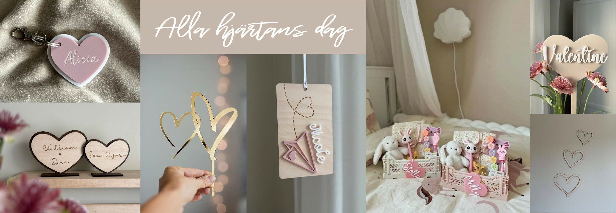 Personliga alla hjärtans dag produkter