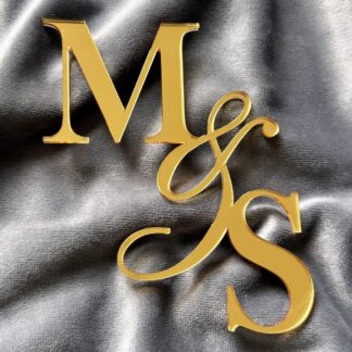 Caketopper - Initialer