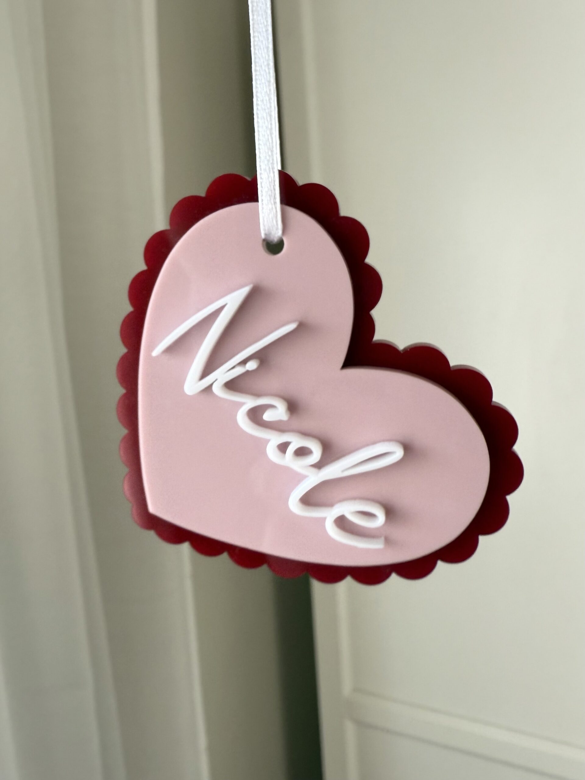 Hjärta dubbel  -  3D-namn - Bild 7