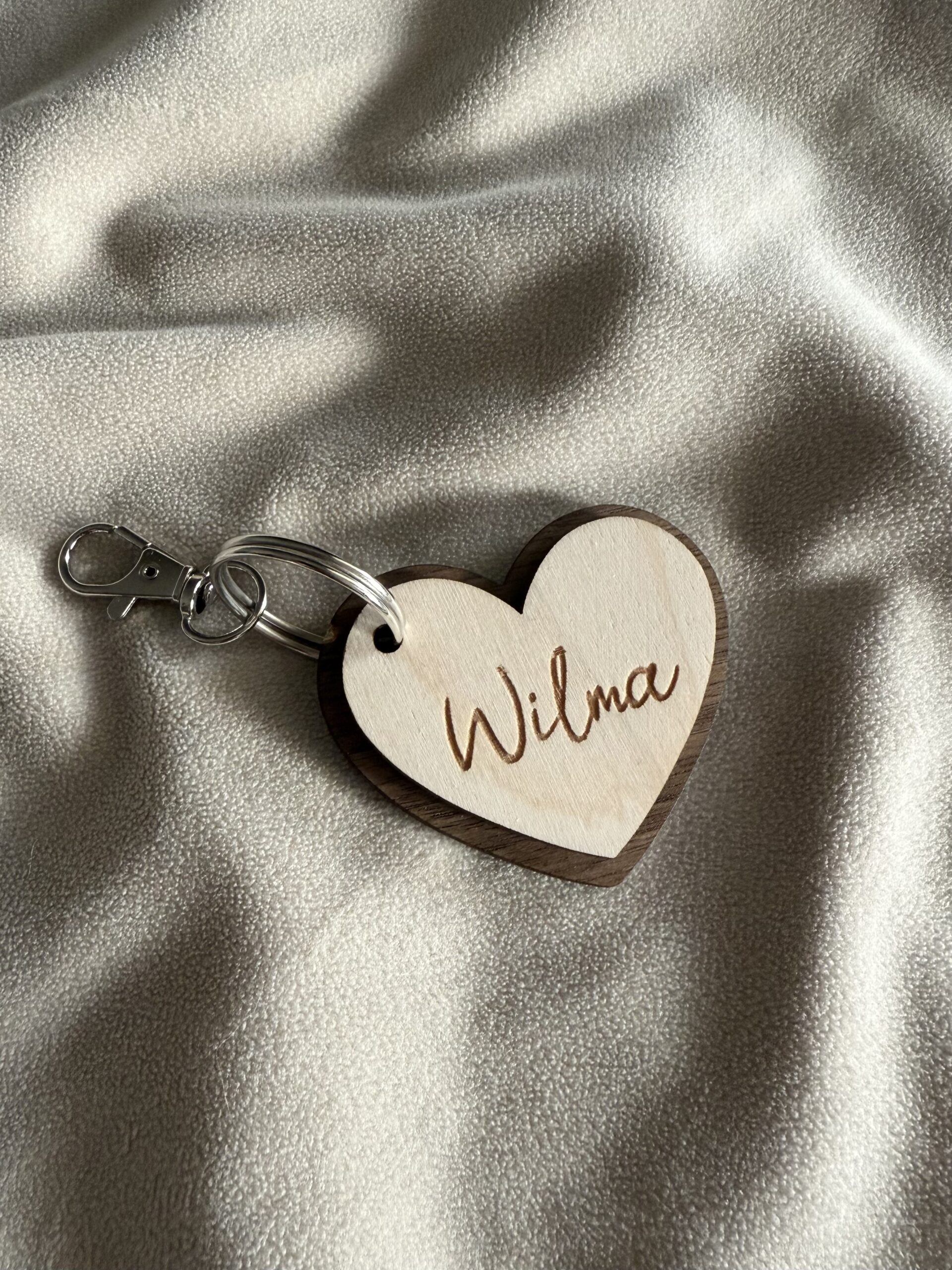 Nyckelring - Hjärta dubbel - Bild 6