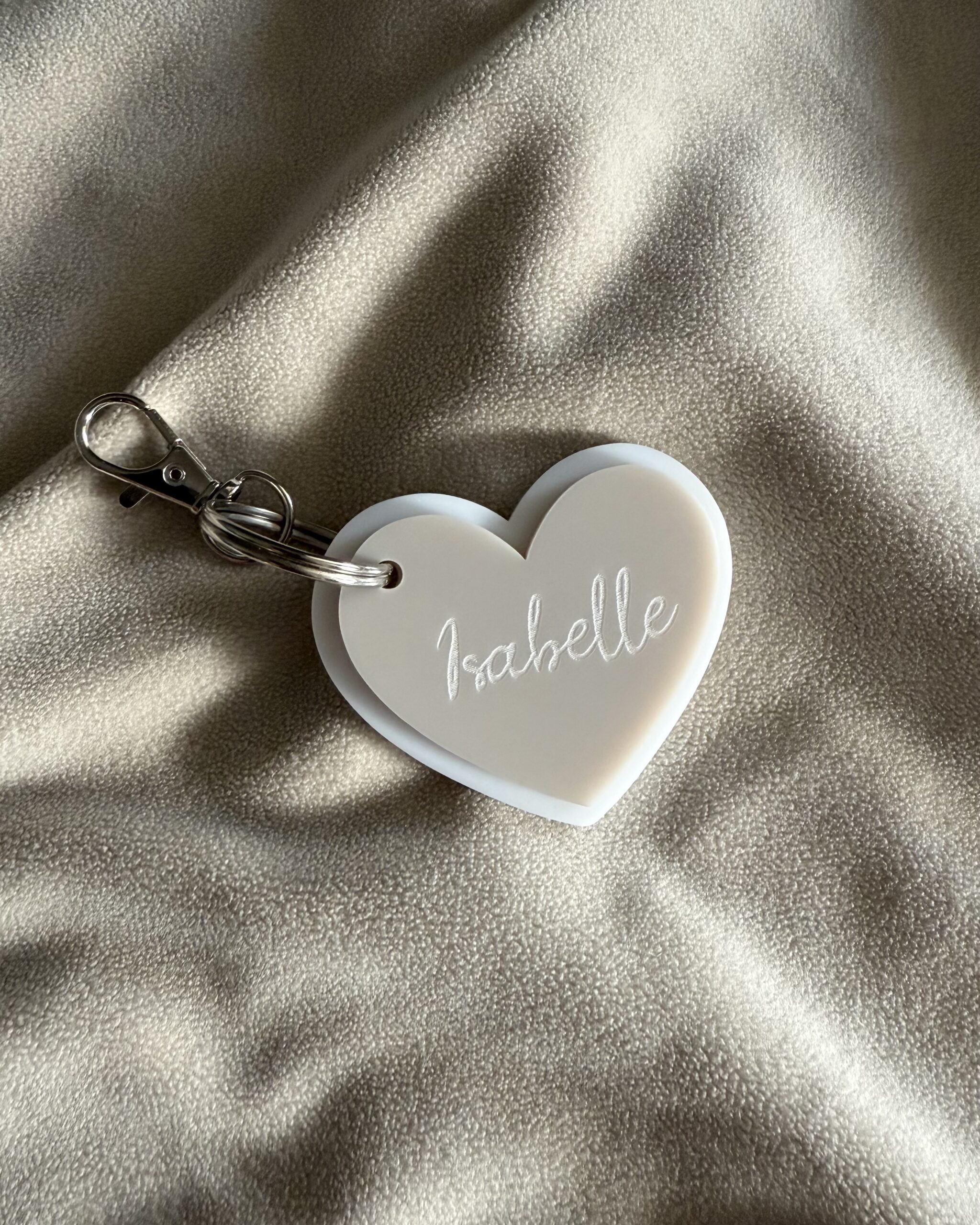 Nyckelring - Hjärta dubbel - Bild 4