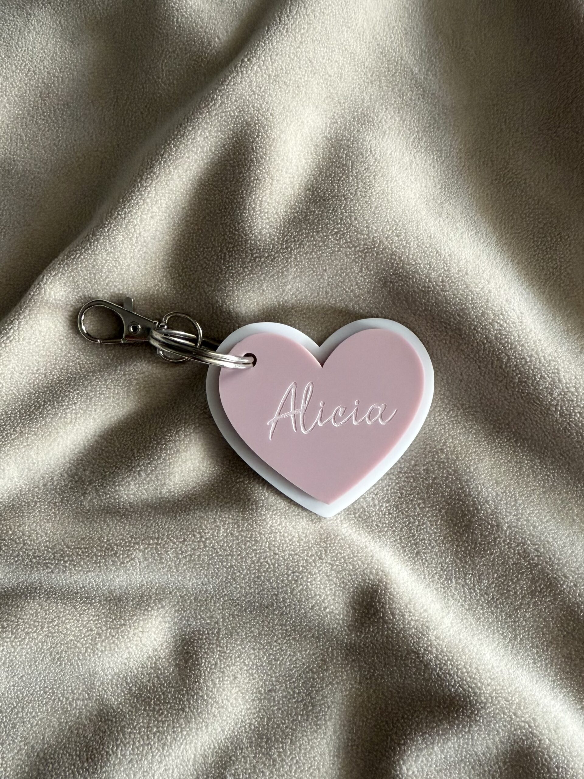 Nyckelring - Hjärta dubbel - Bild 2