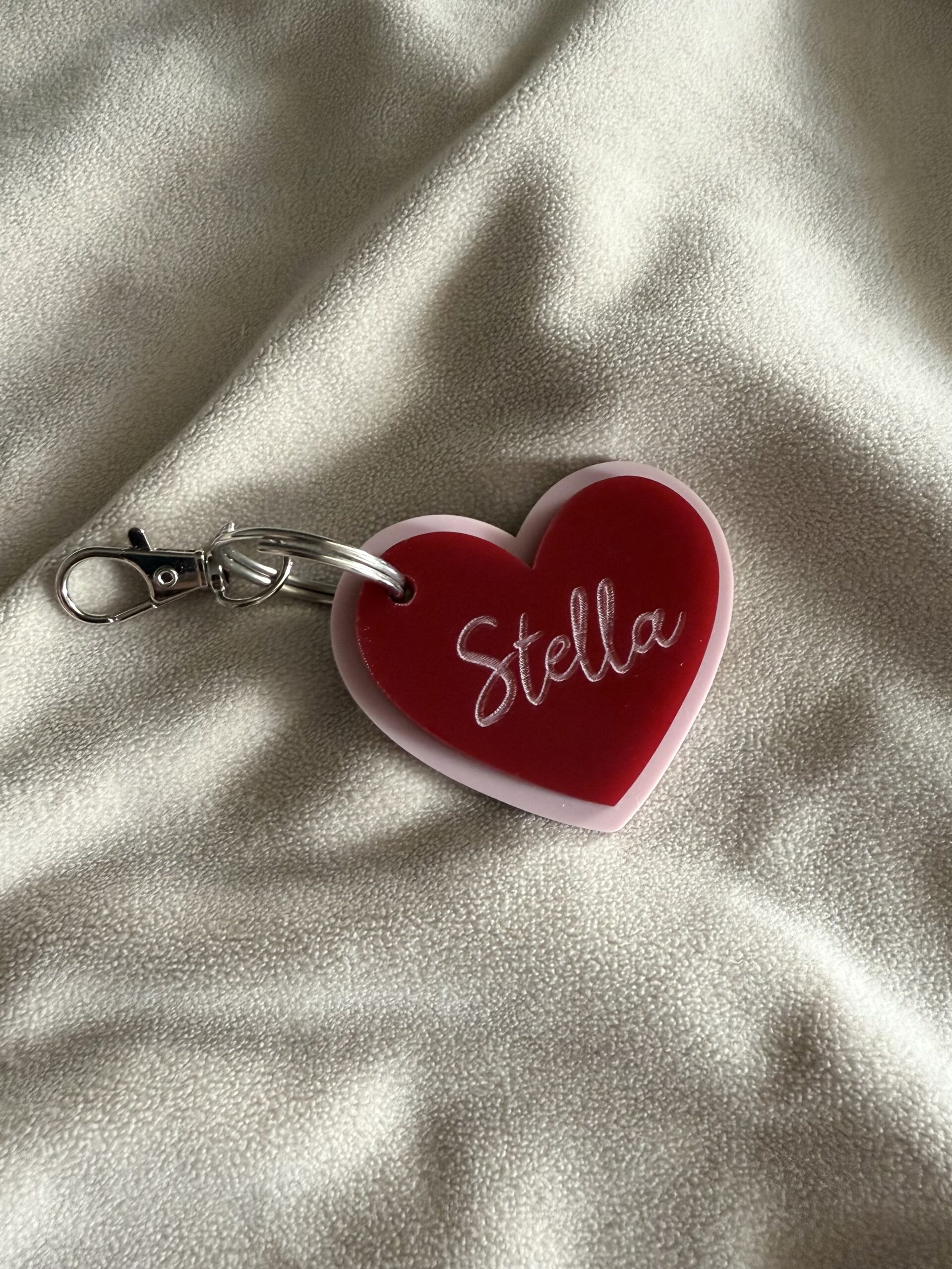 Nyckelring - Hjärta dubbel - Bild 3