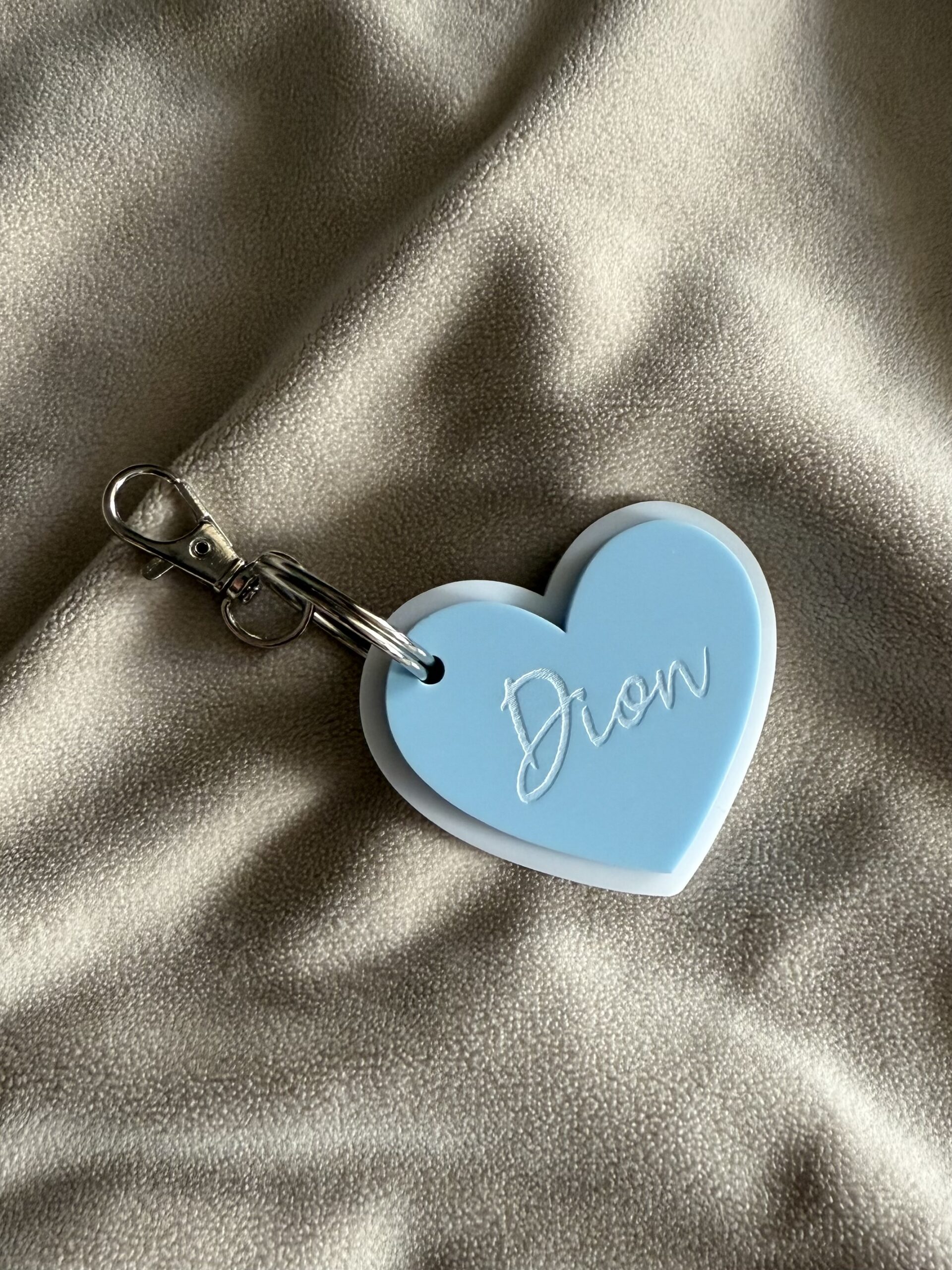 Nyckelring - Hjärta dubbel - Bild 5