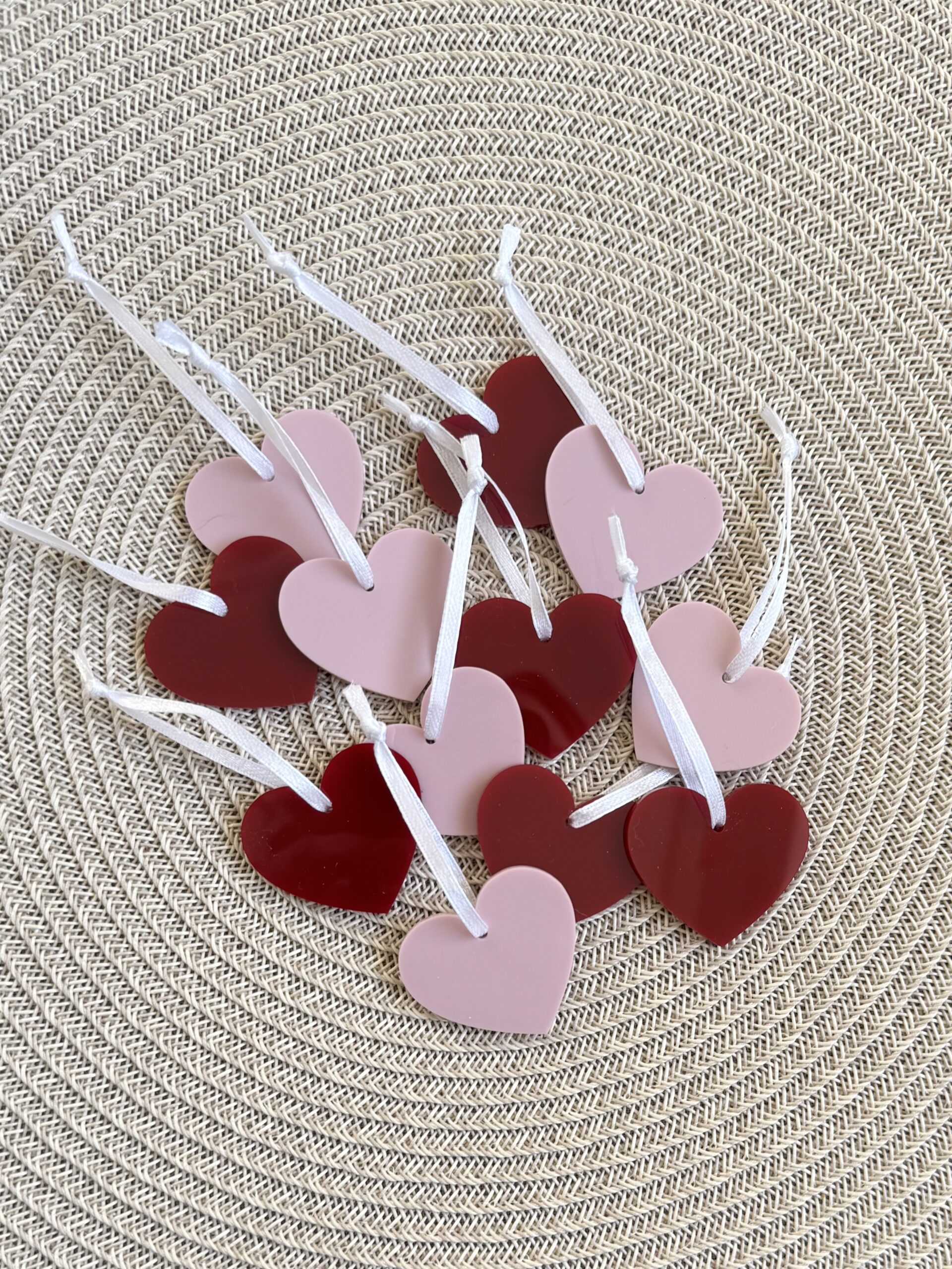Minihänge - Hjärta 6-pack