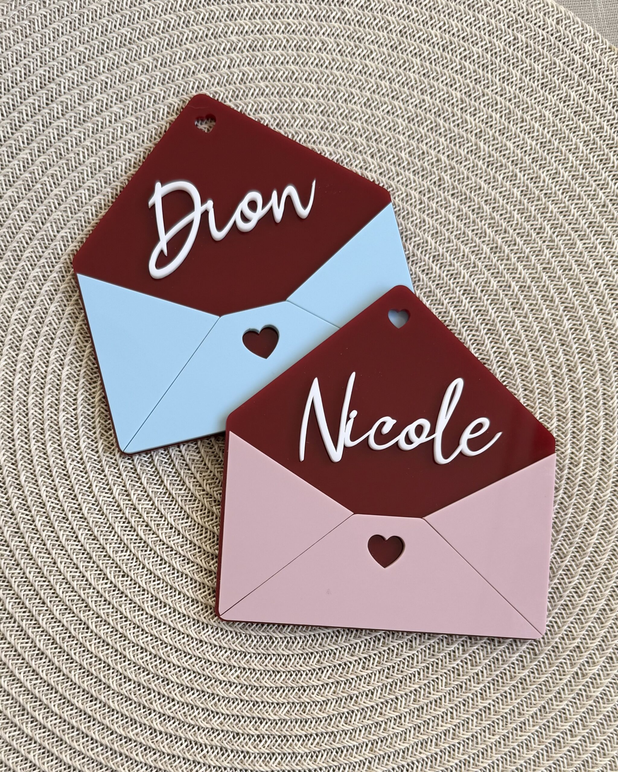 Kärleksbrev - 3D-namn