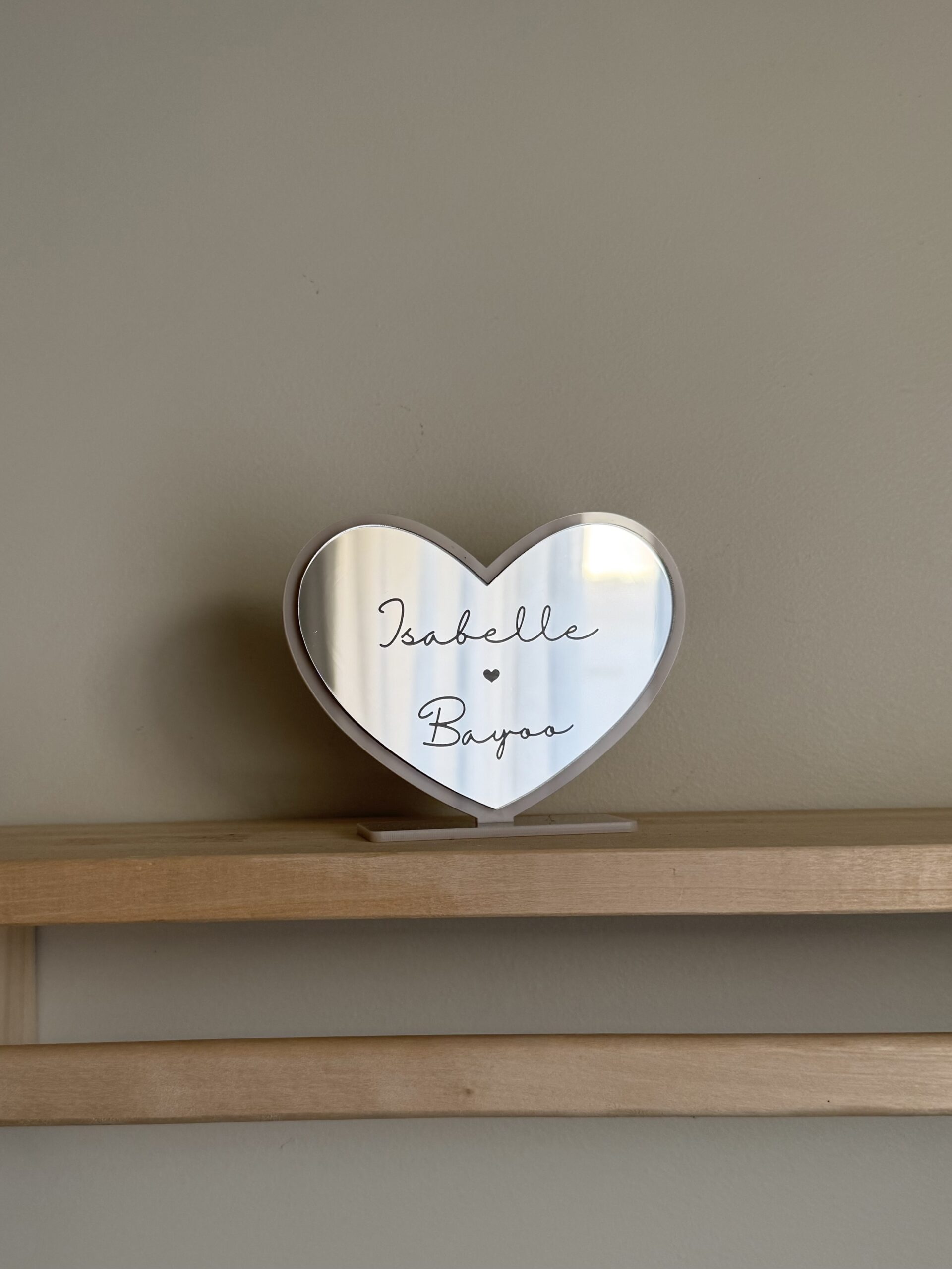 Hjärta med namn - Dekoration - Bild 6