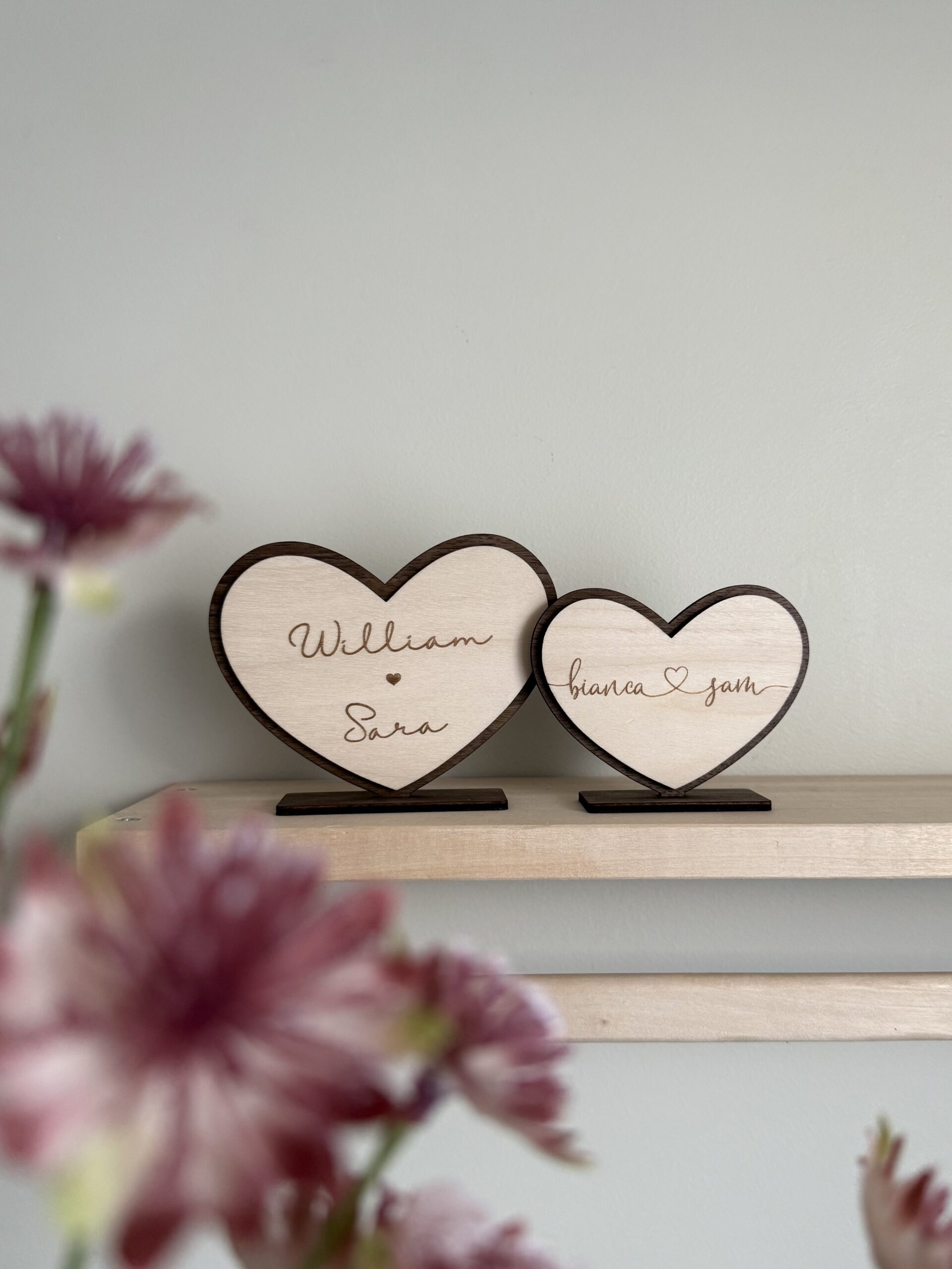 Hjärta med namn - Dekoration - Bild 2