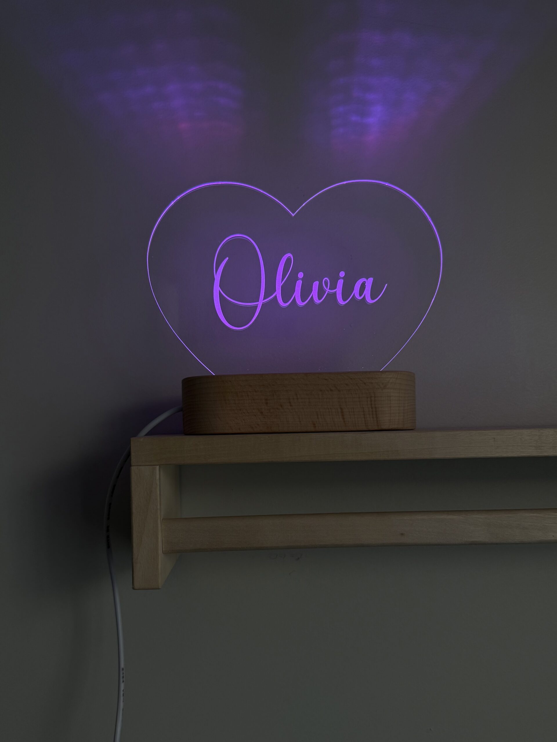 Led-lampa - Hjärta - Bild 6