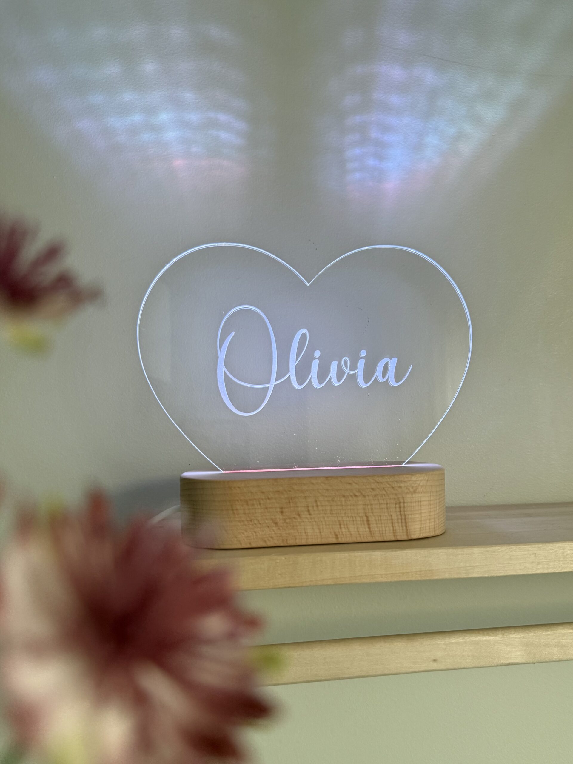 Led-lampa - Hjärta - Bild 4