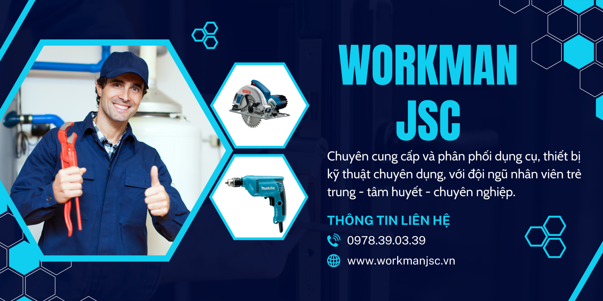 WORKMAN JSC - CÔNG TY CỔ PHẨN THIẾT BỊ CÔNG NGHIỆP