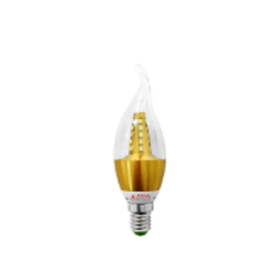 Đèn LED tròn E14 4W - chip Taiwan ánh sáng trắng vàng