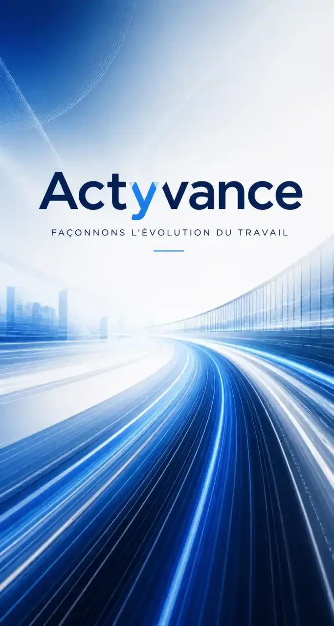 Professionnelle observant les transformations du monde du travail depuis un espace de travail contemporain