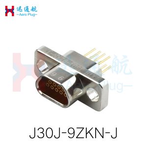 J30J直插式PCB导航传感器接口板连接器.