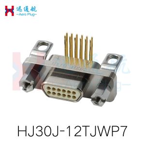 高速度微矩形电连接器，适用于HJ30J系列高速传输应用。.