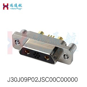 High-quality J30J mixed large and small current series electrical connector for reliable power trans.