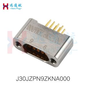 微矩形电连接器，J30JZ系列，适用于电子设备.