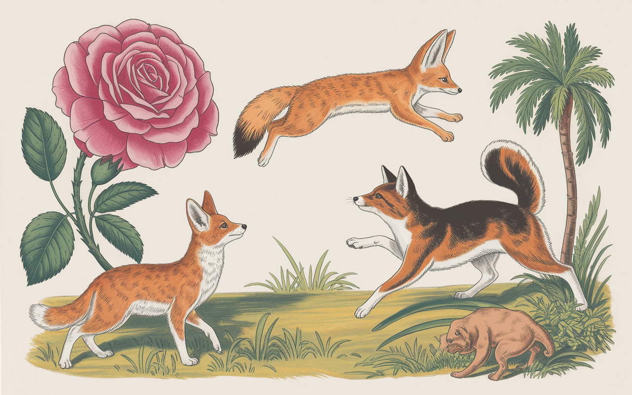 animaux en f flamant rose fennec faucon furet fouine