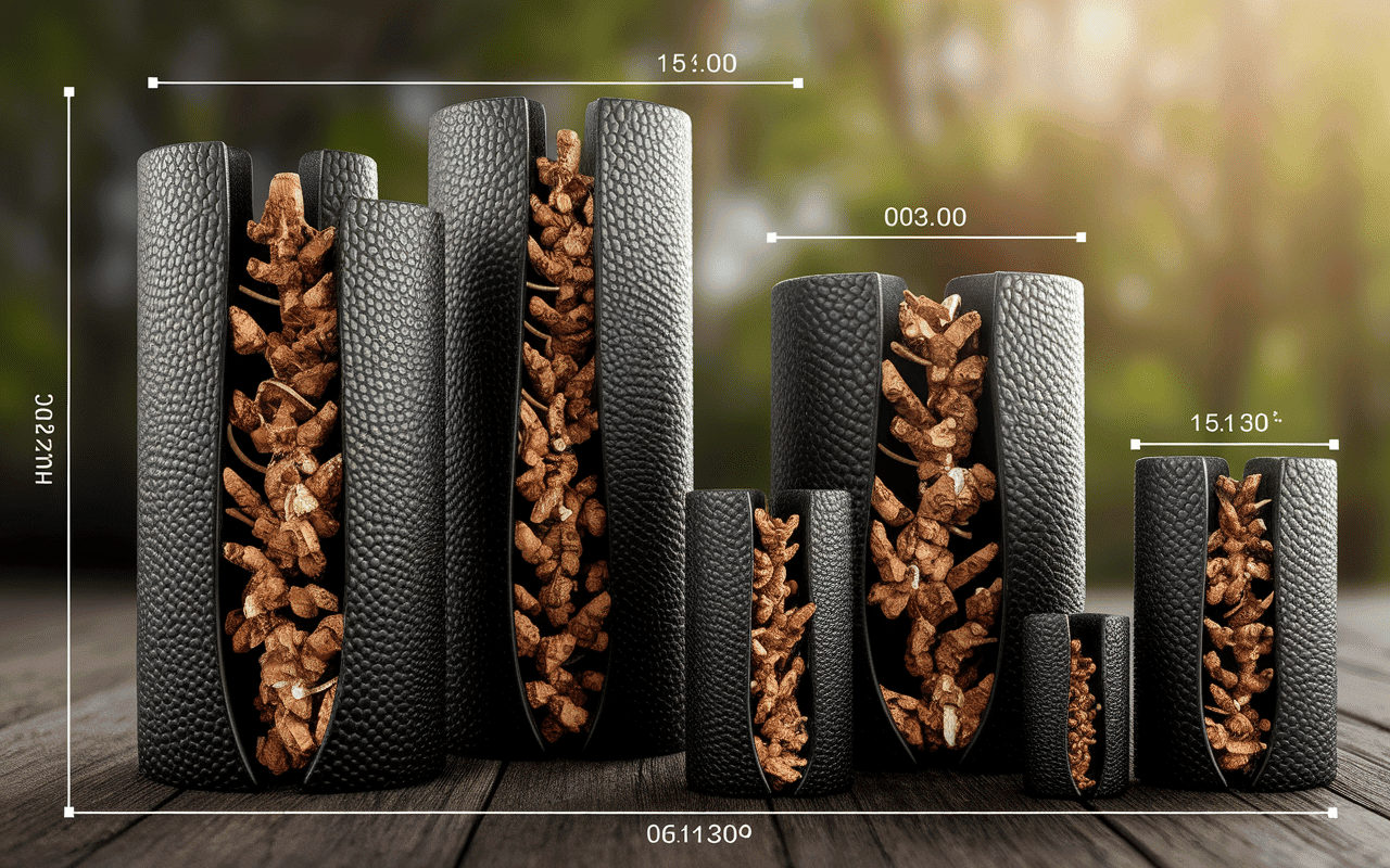 gros plan crottes de hérisson cylindriques noires avec détails