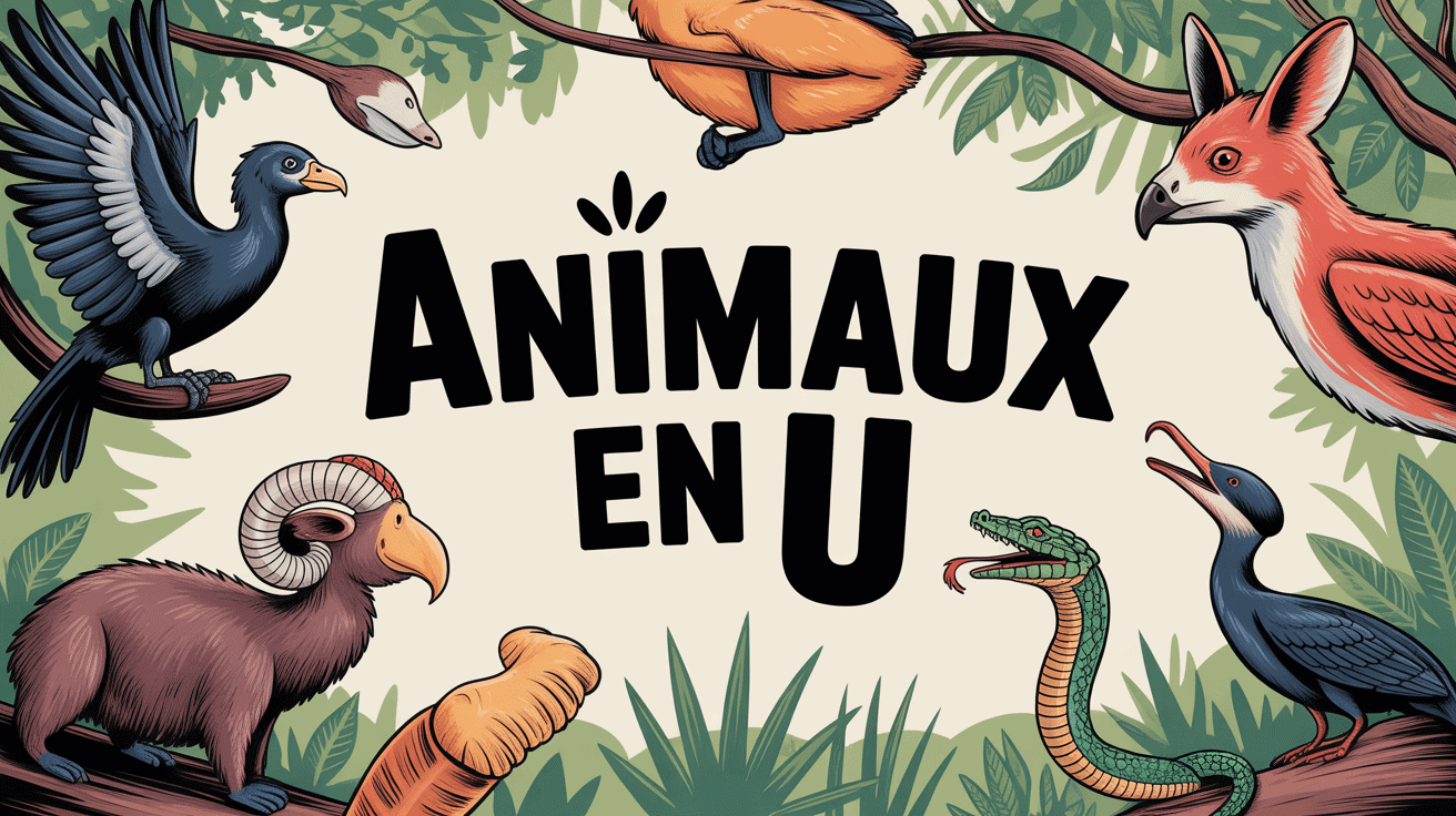 illustration animaux en u exotique cercle savane
