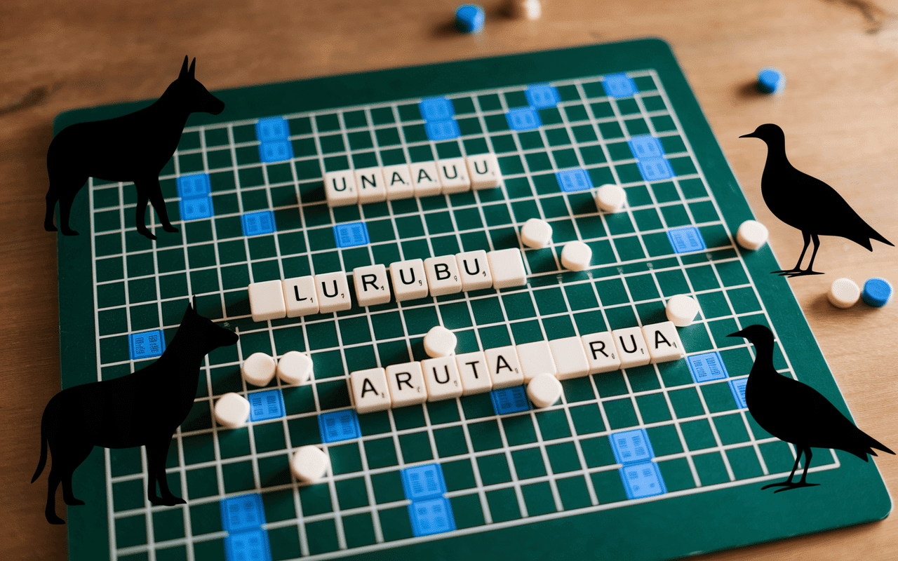 jeu de lettres animaux en u scrabble paresseux oiseau mouton