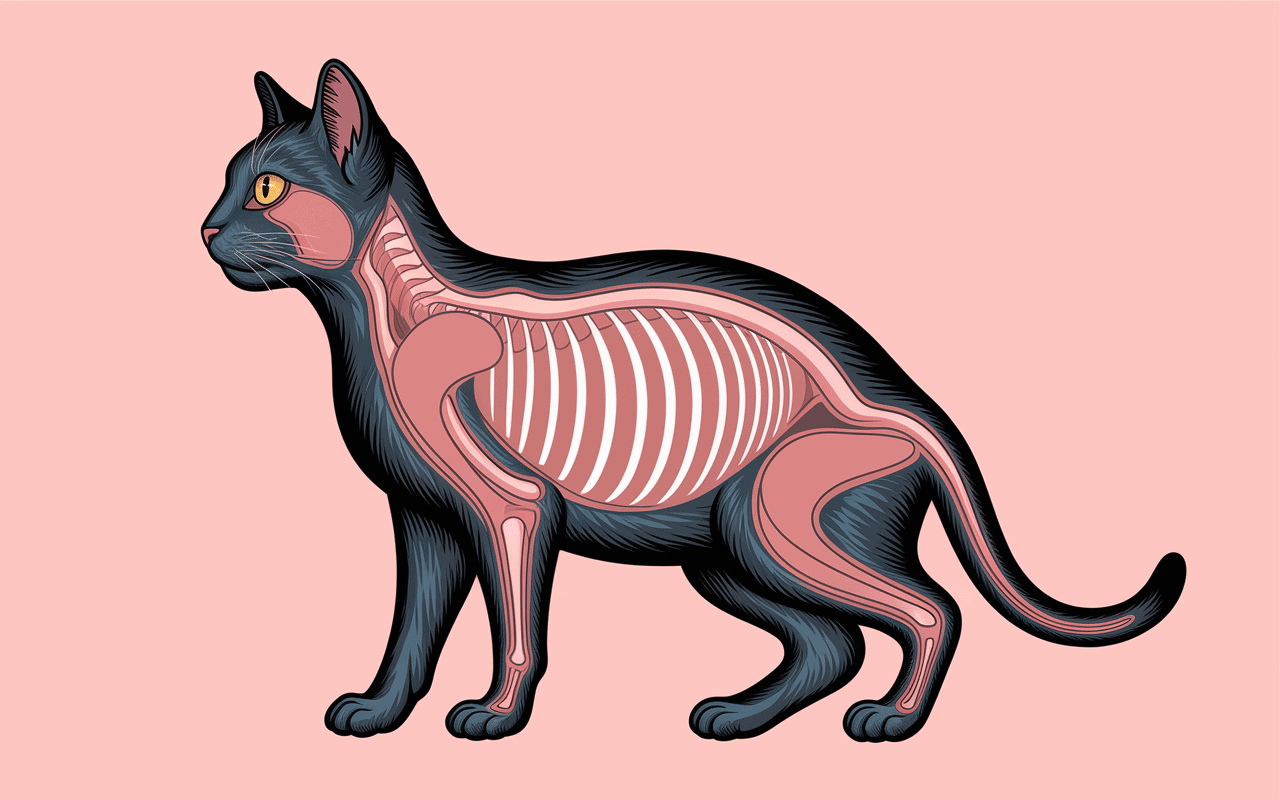 Anatomie du bombay chat