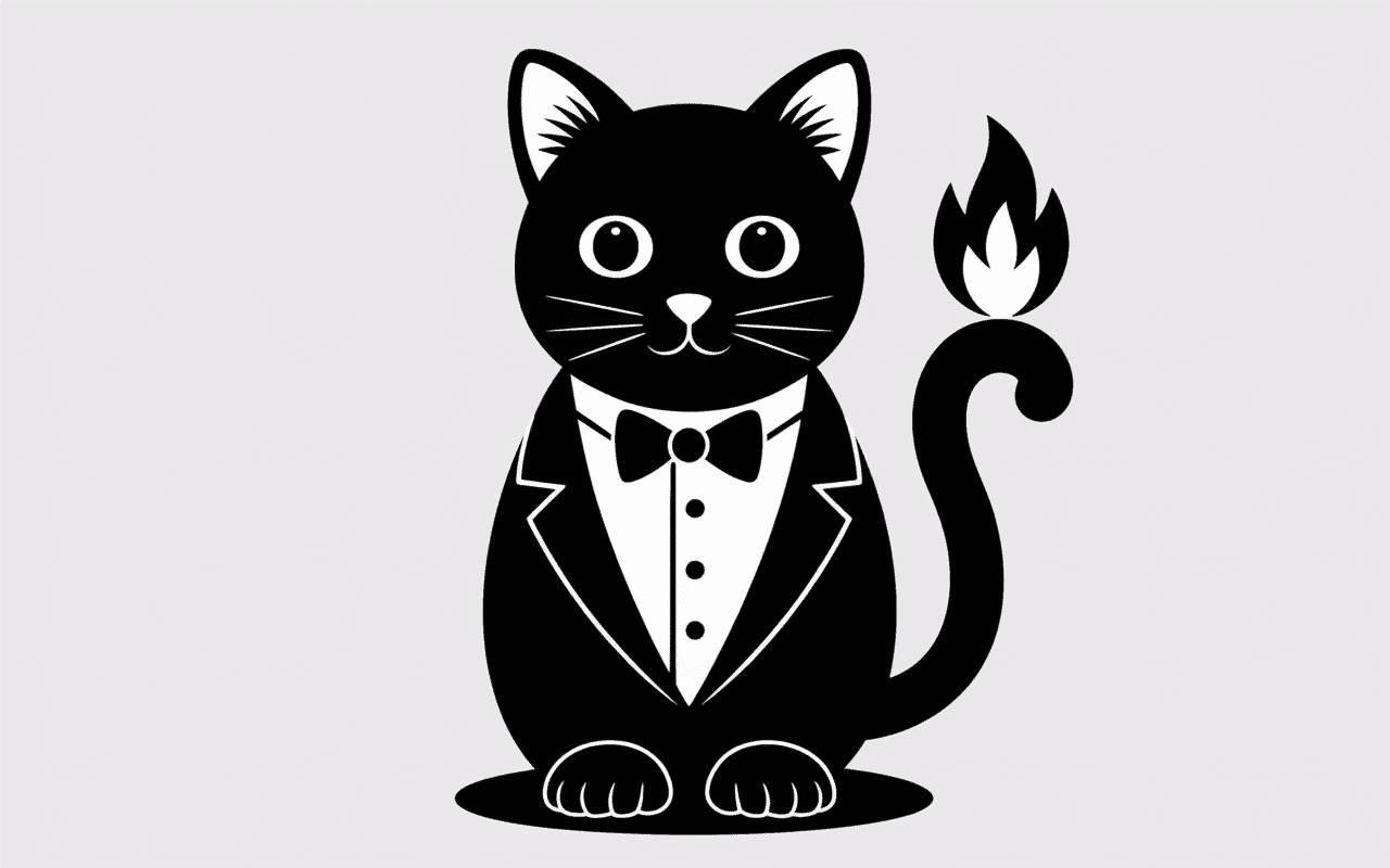 petit chat noir et blanc tuxedo