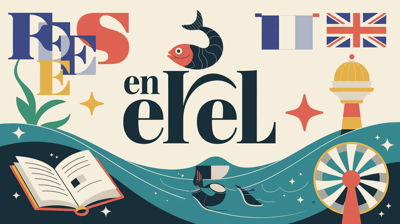 En eel lettres, anguille, livre, turbine