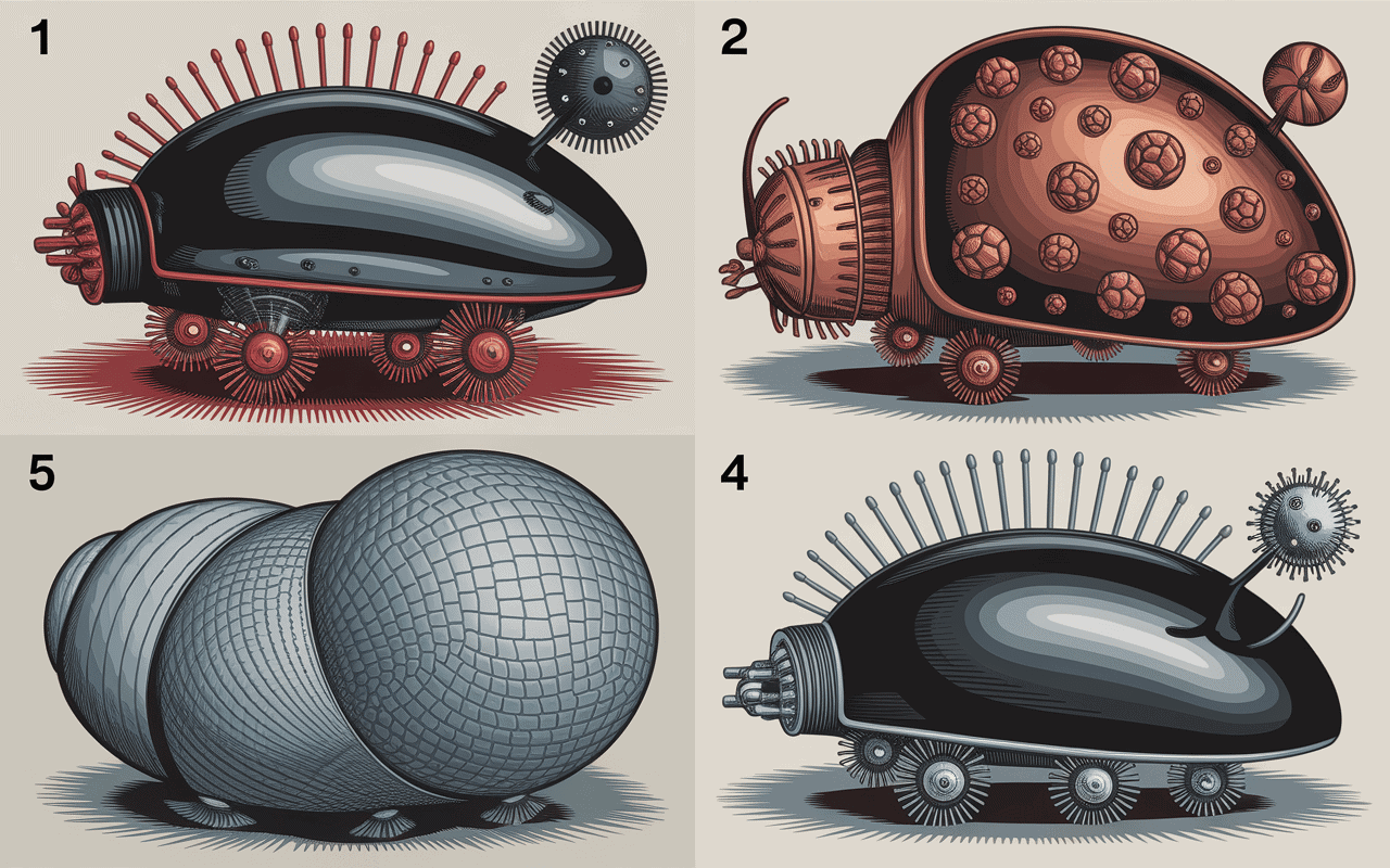 Différentes araignées dangereuses de Provence