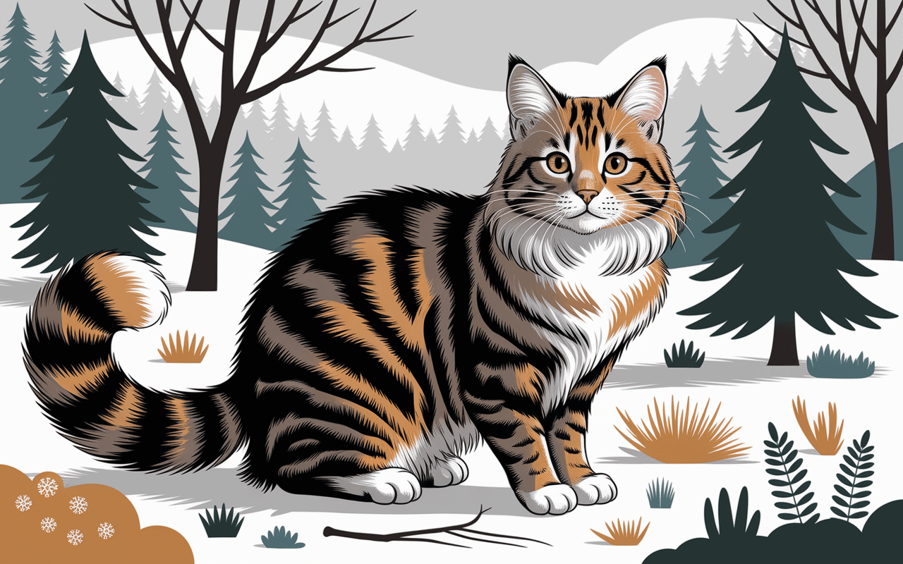 Évolution du Menkoun Chat hivernal
