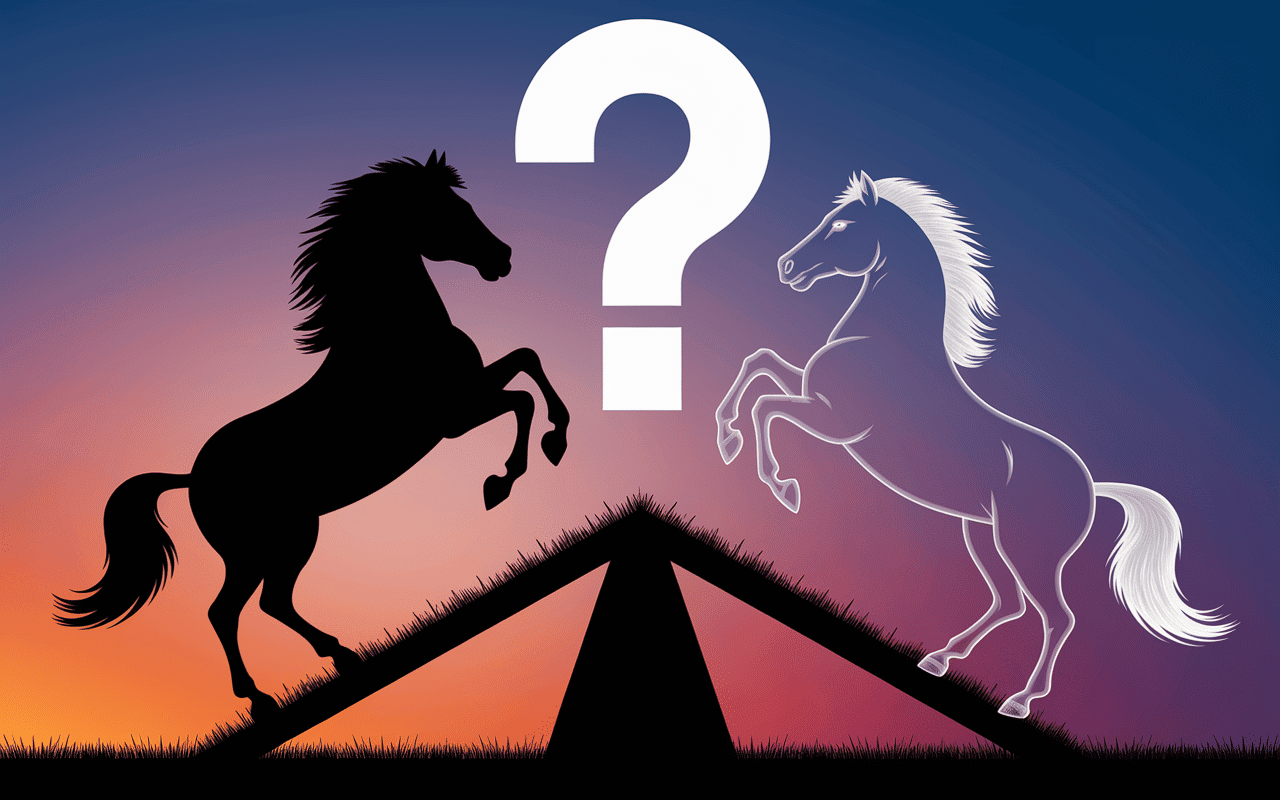 Mythe du frison blanc balance symbolique