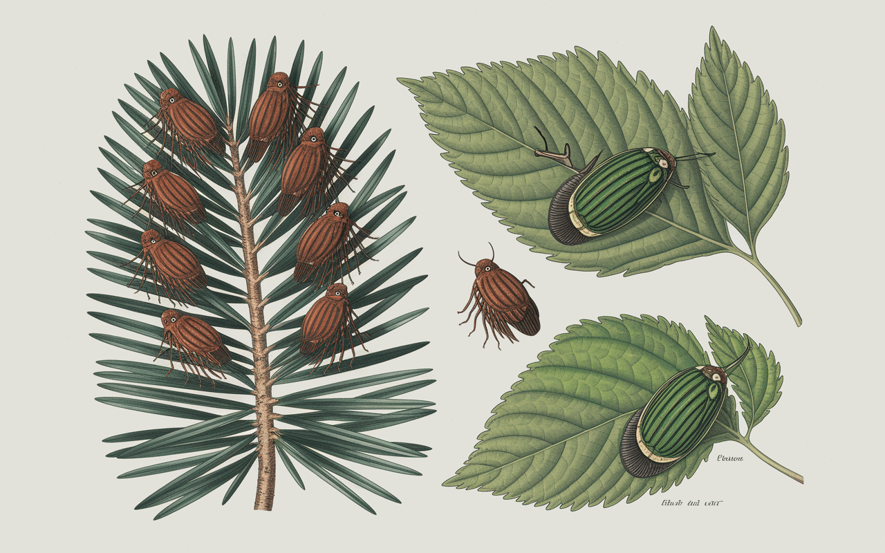 Chenilles processionnaires et autres espèces