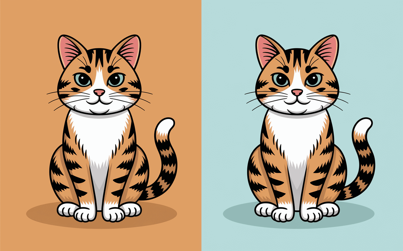 Comparaison mordillement mordure chat