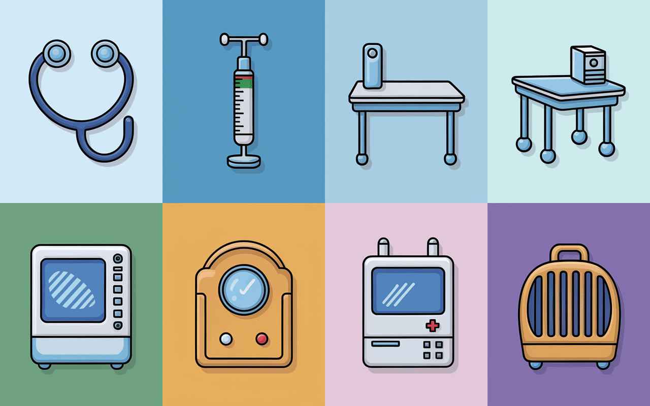 Équipements et services vétérinaires à Béthune