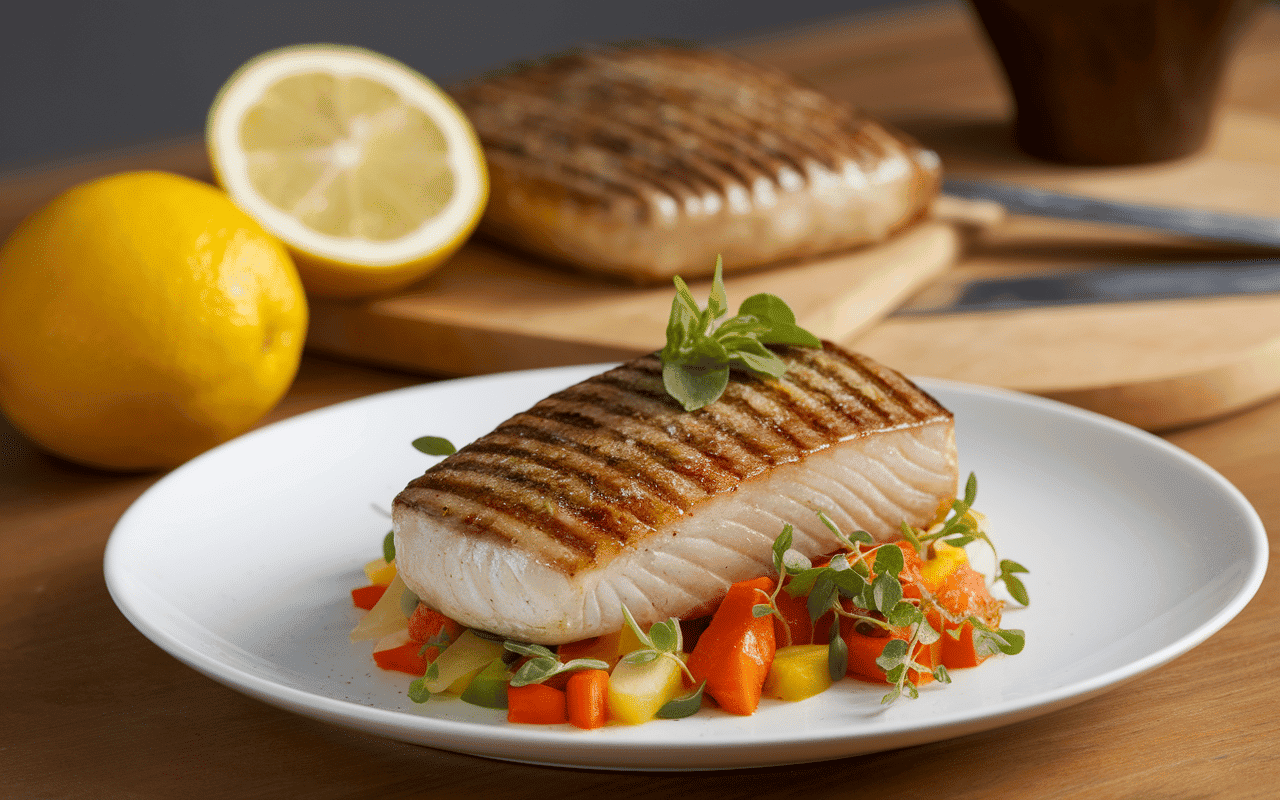 filet tilapia tilapia grillé et légumes