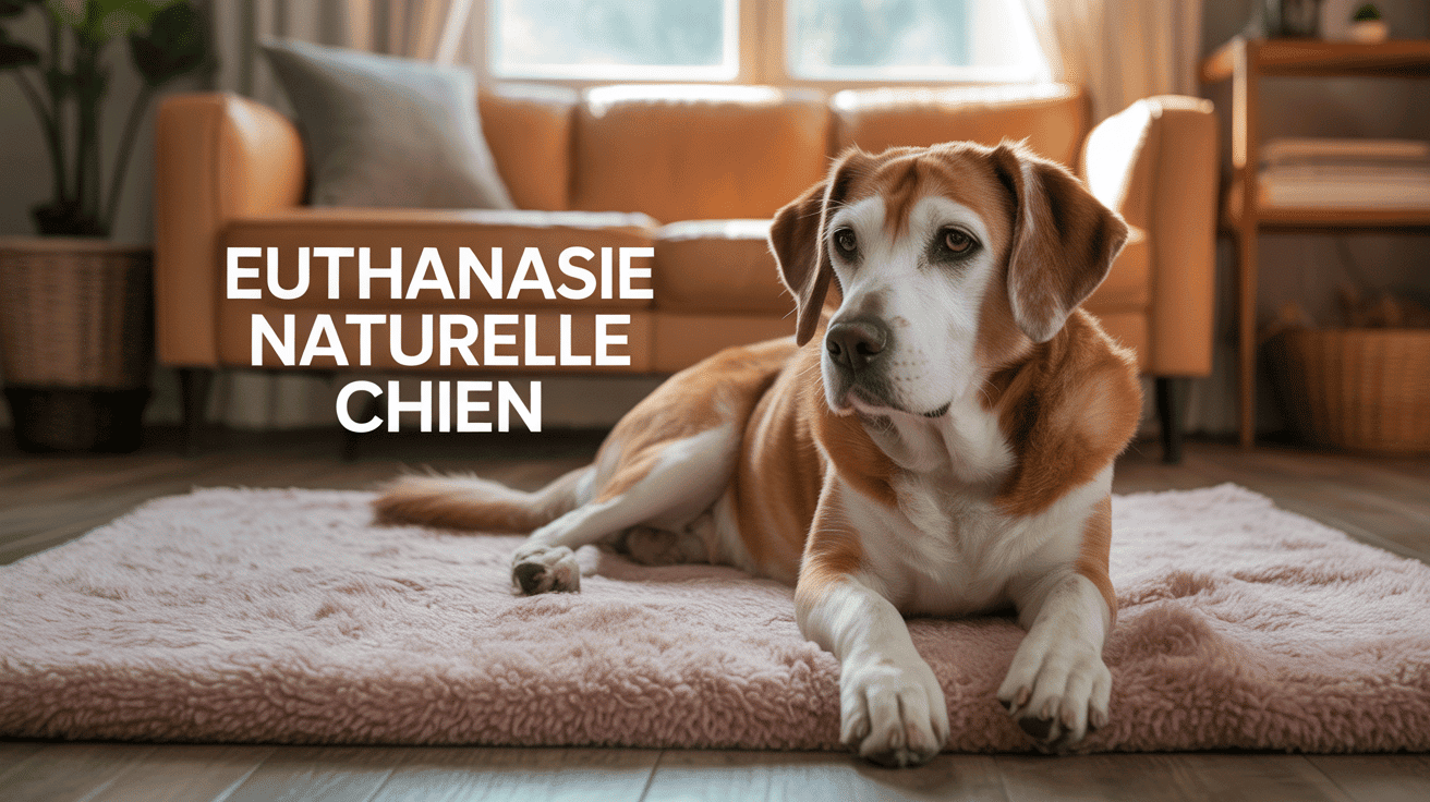 comment euthanasier un chien naturellement chien âgé paisible