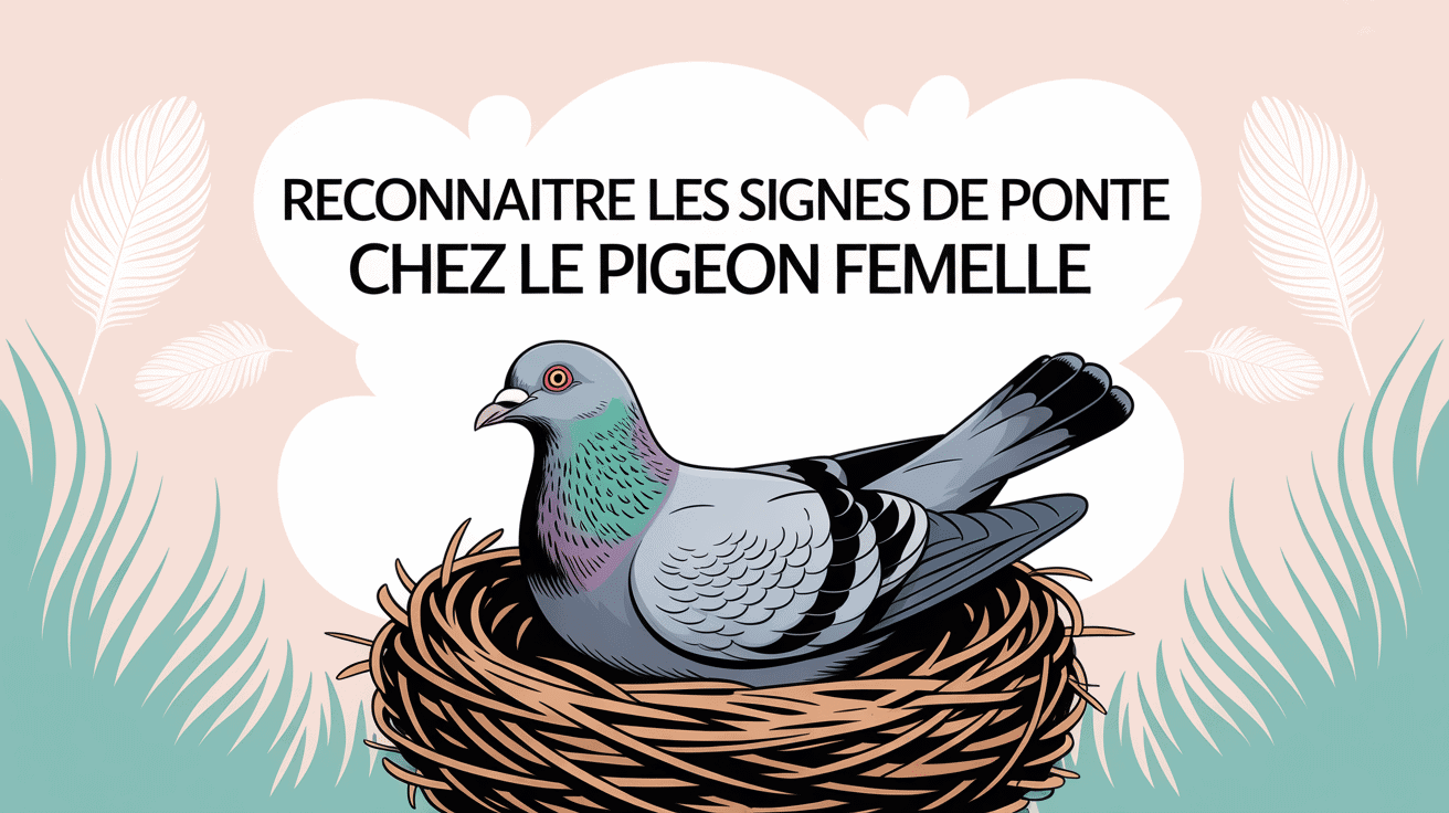 image présentation comment savoir si un pigeon femelle va pondre