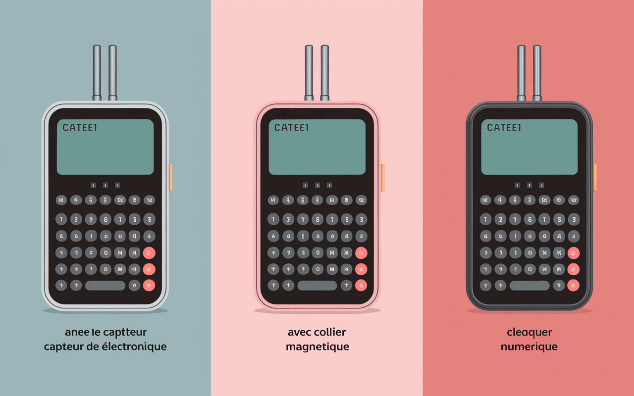 Comparatif chatière programmable à puce, collier et clavier numérique