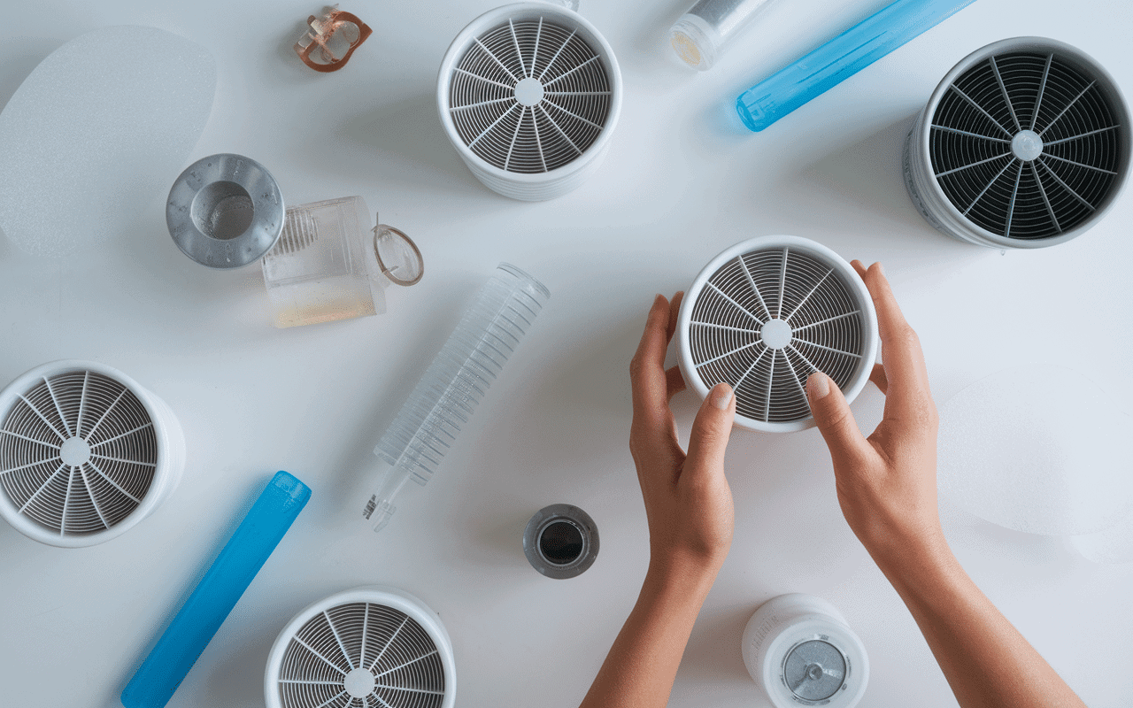 Différents exhausteurs aquarium installation dans bac