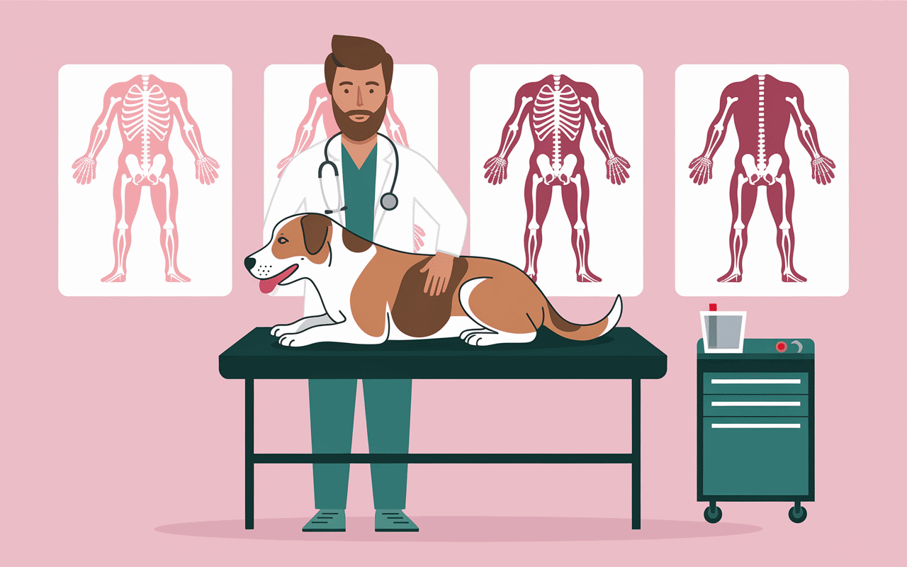 fabriquer un chariot pour chien paralysé train arrière examen vétérinaire