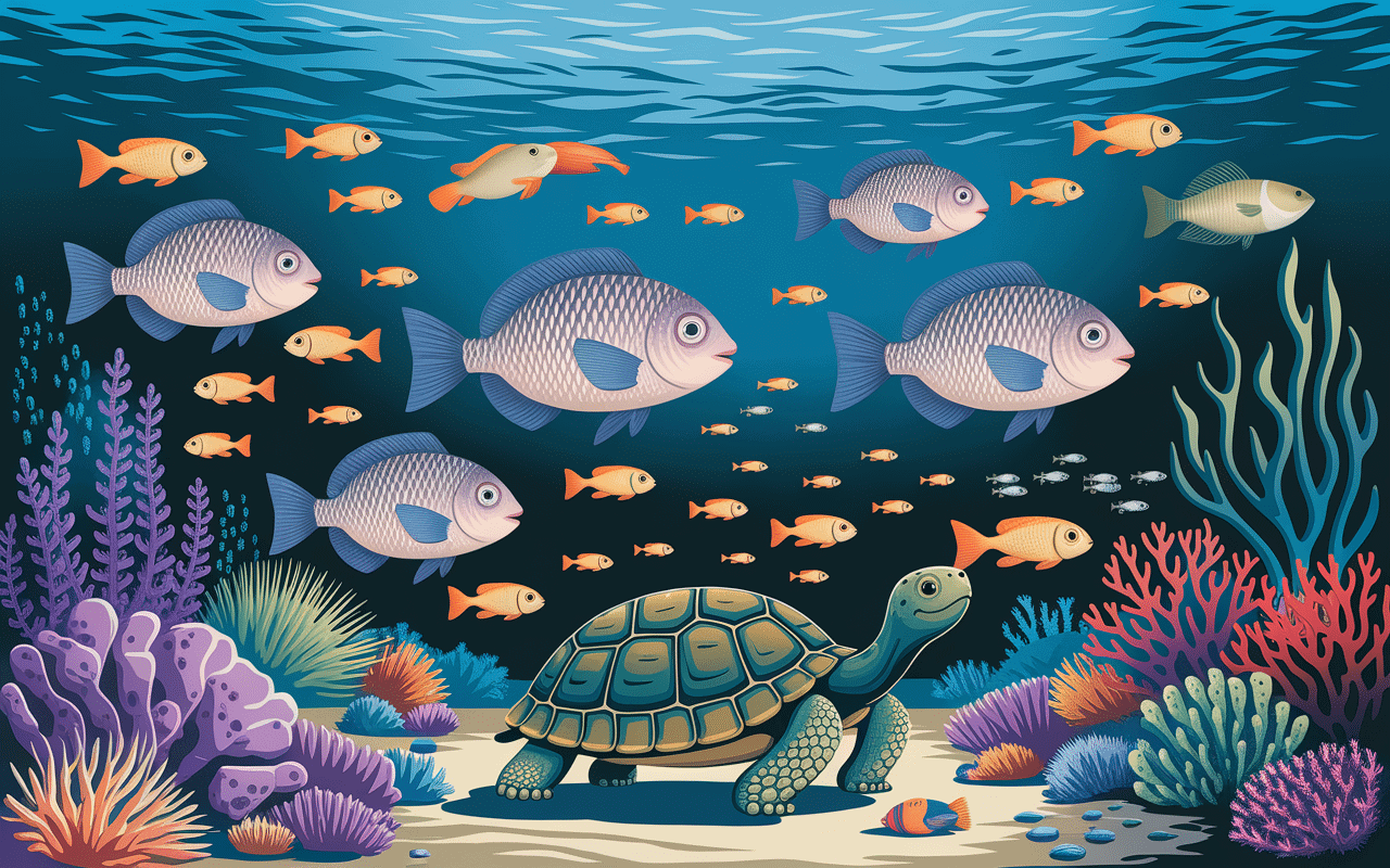 Fausse meduse centre chaine alimentaire marine