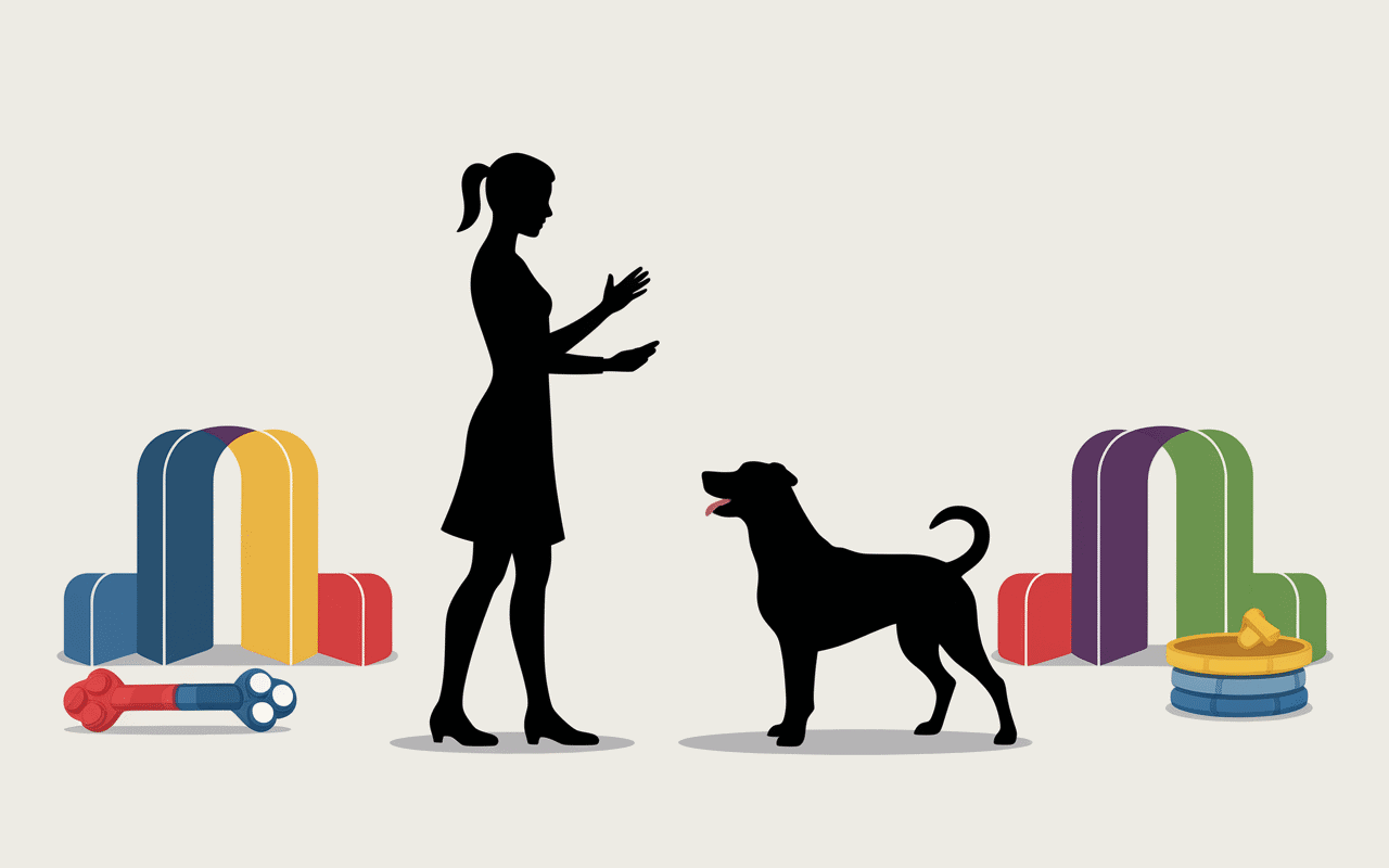 dressage malinois croisé obstacles