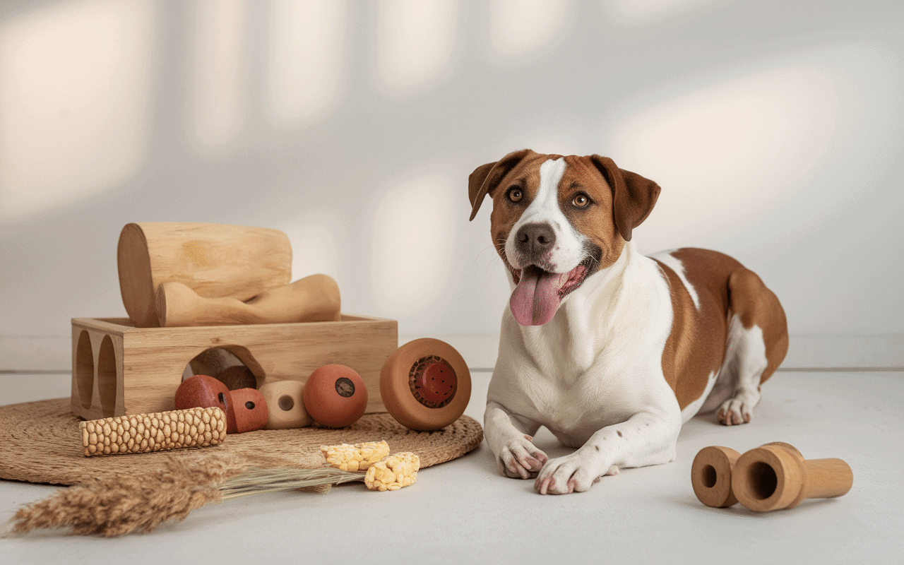 Objets mastication alternatives os de seiche chien
