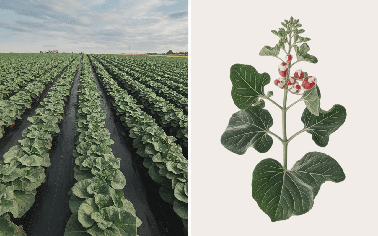 comparaison chou sain et malade punaise arlequin nuisible ou pas