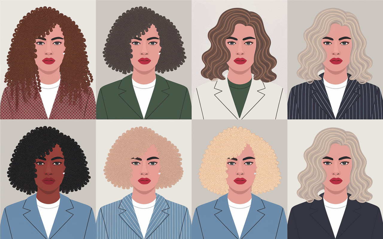 Différentes races de vaches fluffy pelage volumineux